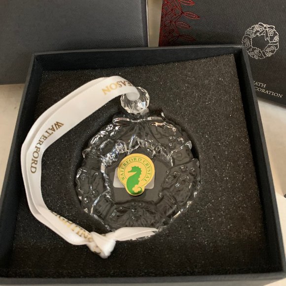 Brand New in Box Waterford Mini Wreath Ornament - Picture 3 of 4